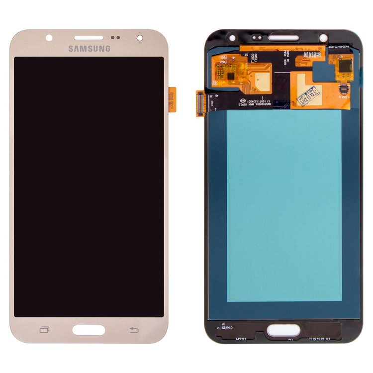 Дисплей для Samsung J700F Duos Galaxy J7, J700H, J700M с сенсором Золотистый (Oled) - 563327