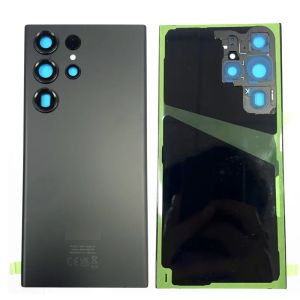 Задняя крышка Samsung S918 Galaxy S23 Ultra с стеклом камеры, зеленый - 913836