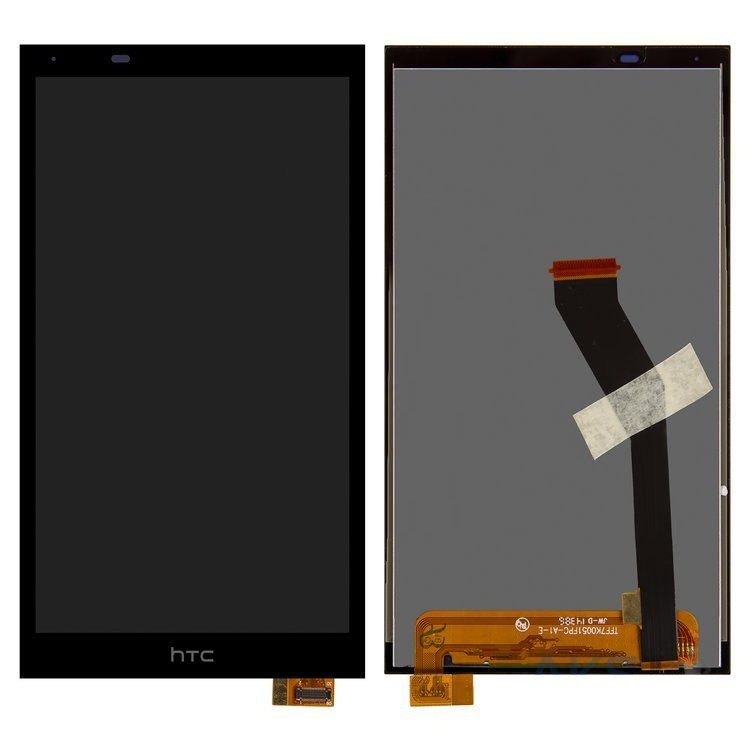 Дисплей HTC Desire 820G Dual Sim с сенсором черный - 548878