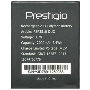 Аккумулятор Prestigio PSP3510 Wize G3 2000mAh - 560644 Аккумулятор Prestigio PSP3510 Wize G3 2000mAh - 560644
