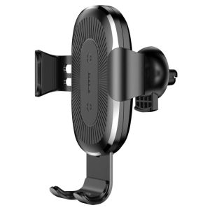 Автодержатель c бездротовою зарядкою Baseus Wireless Fast Charger Gravity Car Mount WXYL-01 Чорний - 561138 Автодержатель c бездротовою зарядкою Baseus Wireless Fast Charger Gravity Car Mount WXYL-01 Чорний - 561138