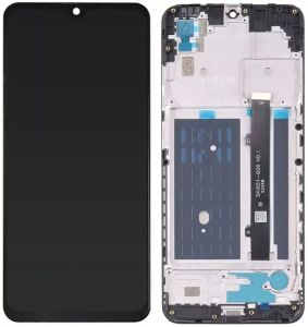 Дисплей ZTE Blade A51 2021, Blade A71 2021 с сенсором и рамкой, black - 926448