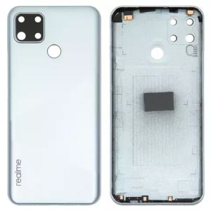 Кришка Realme C12, сірий, із склом камери - 929618