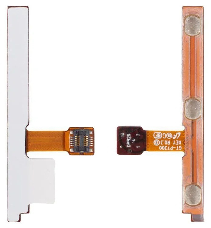 Шлейф Samsung P7300 Galaxy Tab, P7310 Galaxy Tab, боковых кнопок, с компонентами - 535635