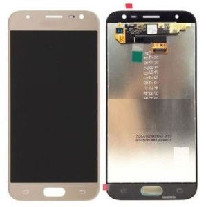 Дисплей для Samsung J330 Galaxy J3, J330H 2017 с сенсором золотистый (TFT) - 556669
