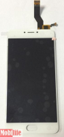 Дисплей для Meizu Meilan M3F note с сенсором белый