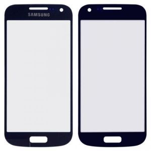 Стекло дисплея для ремонта Samsung i9190, i9195 Galaxy S4 Mini, i9192 Galaxy S4 Mini темно-синее - 542365