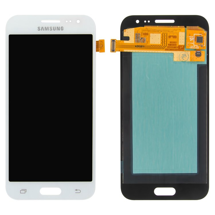 Дисплей для Samsung J200F Galaxy J2, J200G, J200H, J200Y с сенсором белый (Oled) - 563329