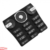 Клавиатура (кнопки) Sony Ericsson S302 Черная