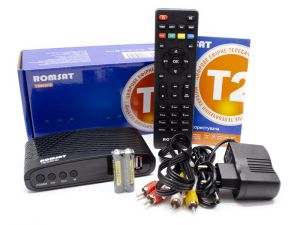 Тюнер T2 Romsat T8005HD (DVB-T2, T) - 556073