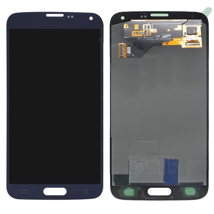 Дисплей для Samsung G903 Galaxy S5 Neo с сенсором Синий оригинал - 556768
