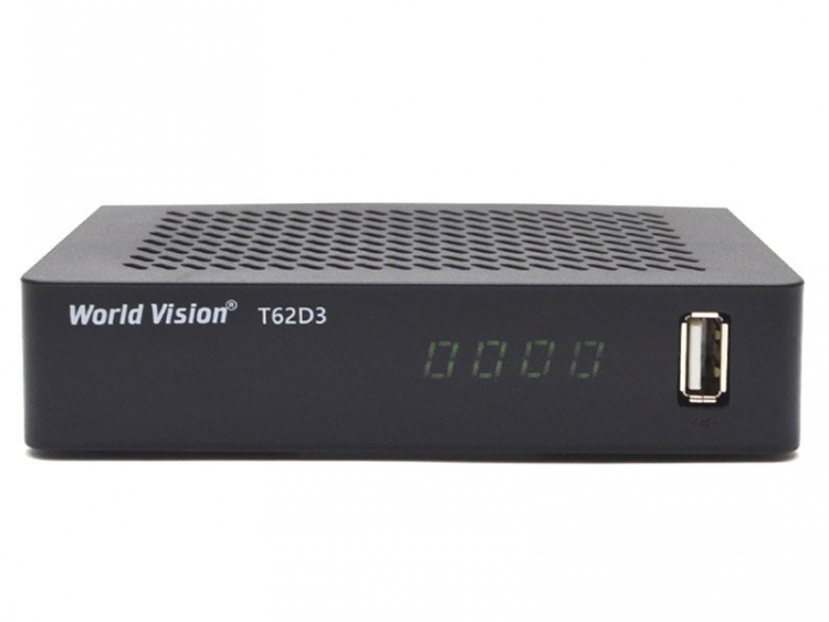 Тюнер T2 World Vision T62D3 (DVB-T2, T, C) - 560553