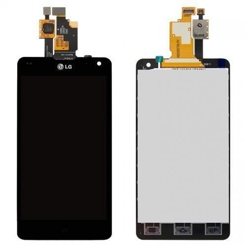 Дисплей LG E971 Optimus G, E973, E975, E976, E977, E987, F180K, F180L, F180S, LS970 з сенсором чорний orig - 541968