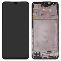 Дисплей Samsung A175 Galaxy A17 4G, с сенсором и рамкой, black, оригинал