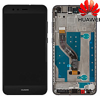 Дисплей для Huawei P10 Lite, WAS-L21, WAS-LX1, WAS-LX1A с сенсором и рамкой Черный original - 553978