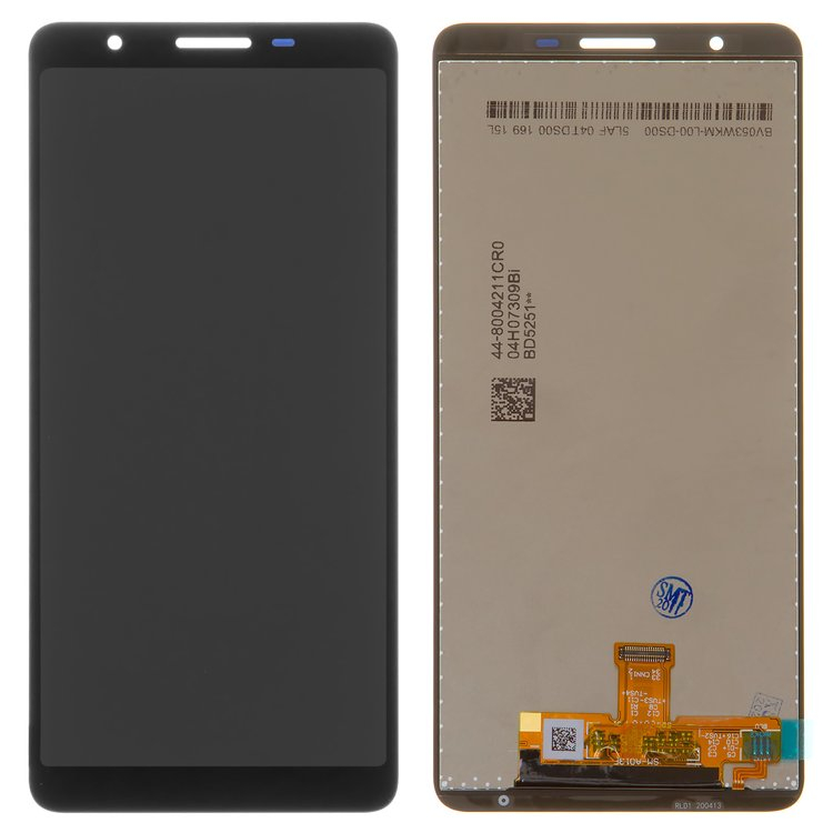 Дисплей для Samsung A013, M013 Galaxy A01, M01 Core 2020 с сенсором черный - 564224