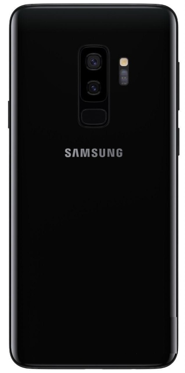 Задняя крышка Samsung G960F Galaxy S9 черная, midnight black original - 555076