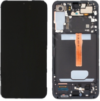 Дисплей Samsung S906 Galaxy S22 Plus с сенсором и рамкой черный оригинал GH82-27500A