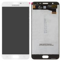 Дисплей Samsung G610 Galaxy J7 Prime, SM-G610 Galaxy On Nxt з сенсором Білий Original