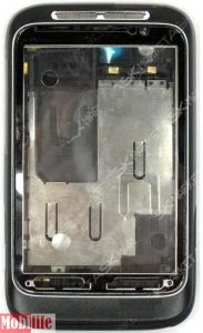 Корпус для HTC Wildfire S G13 A510e Чорний Best - 527065