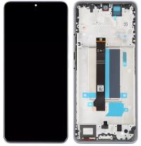 Дисплей Xiaomi Redmi Note 13 Pro 4G, Poco M6 Pro 4G с сенсором и рамкой, Lavender Purple (OLED)