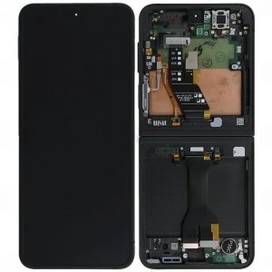 Дисплей Samsung SM-F766 Z Flip 7 (2025) з сенсором та рамкою black, оригінал - 929123