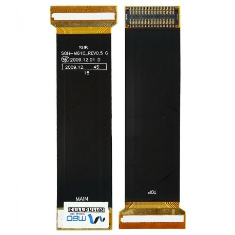 Шлейф Samsung M610 межплатный, с компонентами - 524478