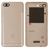 Задняя крышка Xiaomi Redmi 6A золотистая на 1 SIM-карту