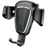 Автодержатель Baseus Gravity Car Mount Holder SUYL-01 Чорний (на грати воздуховода) - 561142