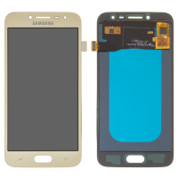 Дисплей для Samsung J250 Galaxy J2 (2018) с сенсором Золотистый (Oled)