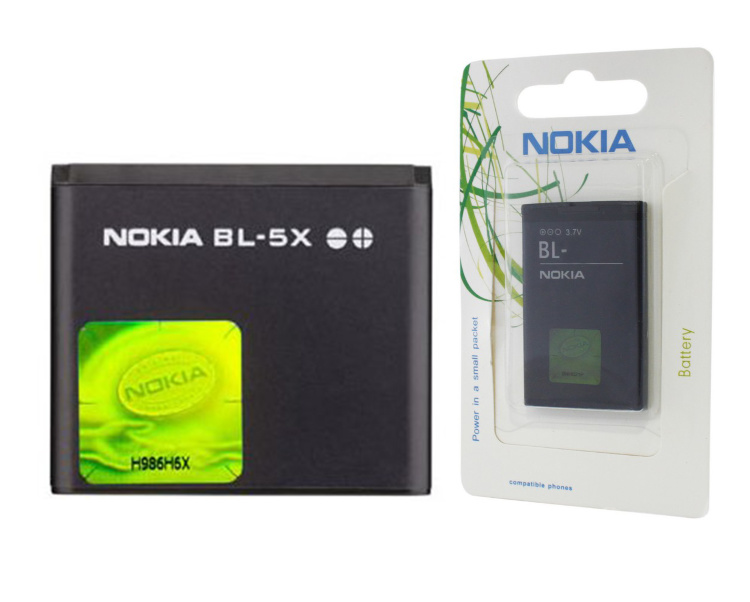 Аккумулятор Nokia BL-5X 600 mAh - 110873