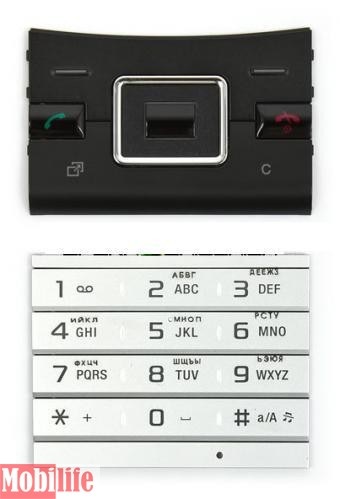Клавиатура (кнопки) для Sony Ericsson J20 Черная - 524976