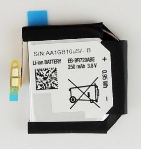 Акумулятор EB-BR720ABE для Samsung Gear S2, Gear S2 Classic, 250mAh, SM-R720, SM-R732 - 555675