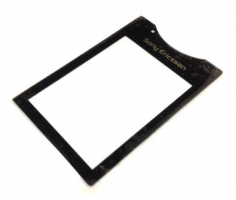Стекло дисплея для ремонта Sony Ericsson J10i elm черное