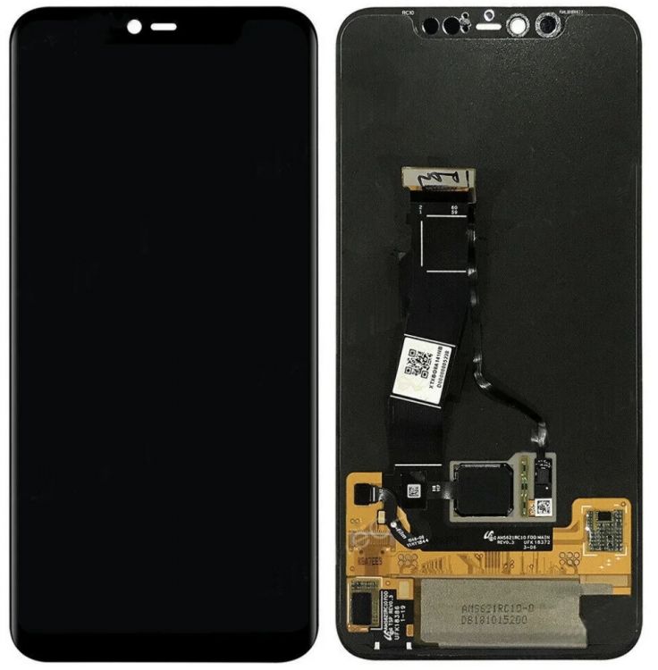 Дисплей для Xiaomi Mi8 Pro, Explorer Edition с сенсором черный - 561944