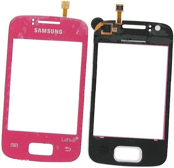 Тачскрин Samsung S6102 Galaxy Y Duos pink La Fleur