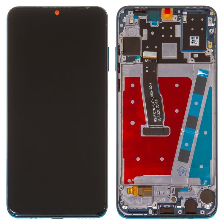 Дисплей для Huawei P30 Lite, Nova 4e с сенсором и рамкой Синий - 565021