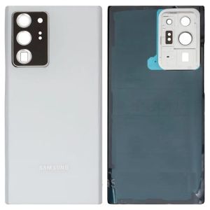 Задняя крышка Samsung N985 Galaxy Note 20 Ultra со стеклом камеры, белый - 912396 Задняя крышка Samsung N985 Galaxy Note 20 Ultra со стеклом камеры, белый - 912396