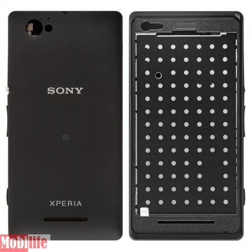 Корпус для Sony C1904 Xperia M, C1905 Xperia M, C2005 Xperia M Dual черный - 539090