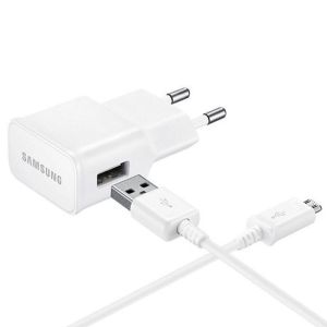 Зарядное устройство Samsung Samsung с кабелем Micro USB 2A (S90) Белый - 560258