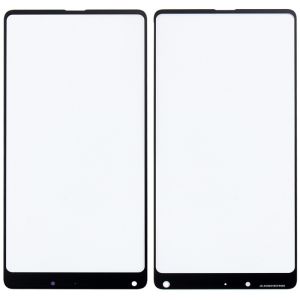 Скло дисплея для ремонту Xiaomi Mi Mix 2 чорне - 553585