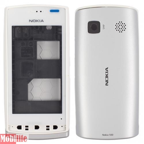 Корпус для Nokia 500 сірий - 534236