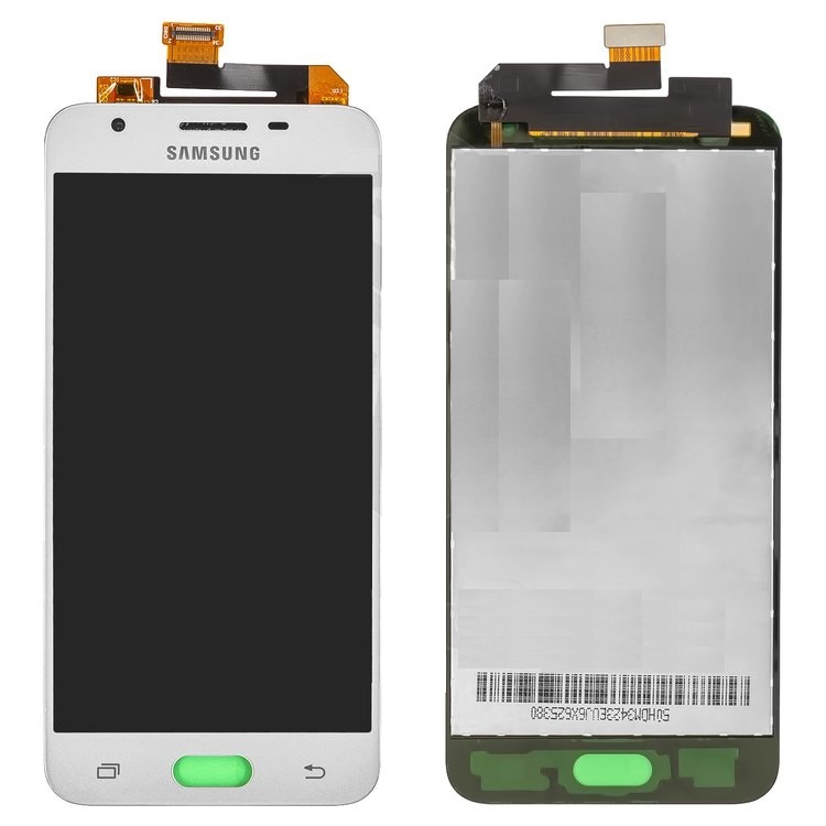 Дисплей для Samsung J5 prime G570F, G570 Galaxy On5 (2016) с сенсором Белый Оригинал GH96-10325B - 555677