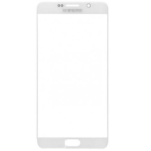 Скло дисплея для ремонту Samsung N9200 Galaxy Note 5 білий - 547308