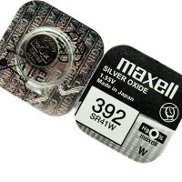 Батарейка часовая Maxell 392, V392, SR41W, SR736W, SR41, 247B