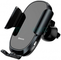 Автодержатель Baseus Smart Car Mount Cell Phone Holder SUGENT-ZN01 Черный (на решетку воздуховода)
