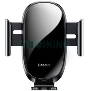 Автодержатель Baseus Smart Car Mount Cell Phone Holder SUGENT-ZN01 Чорний (на грати воздуховода) - 561145