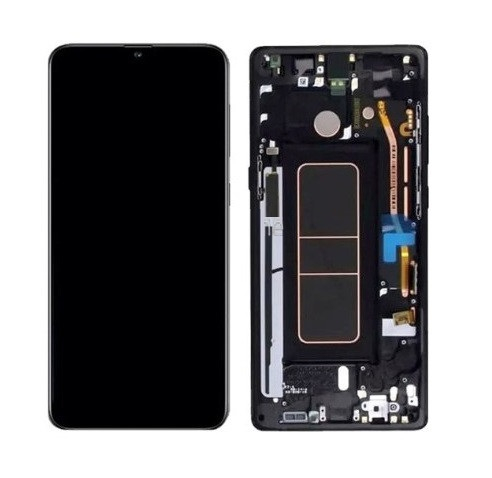 Дисплей Samsung M315, Galaxy M31 (2020) з сенсором і рамкою чорний Оригінал - 561847