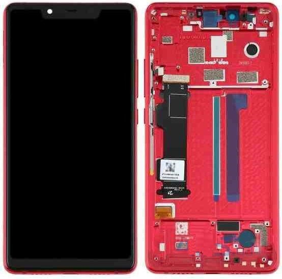 Дисплей для Xiaomi Mi8 SE 5.88 с сенсором и рамкой Красный Оригинал - 565420
