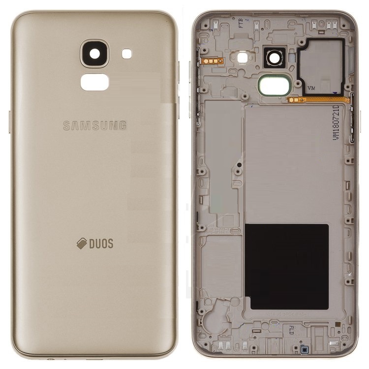 Задняя крышка Samsung J600F, Galaxy J6 2018 Золотистая - 556972
